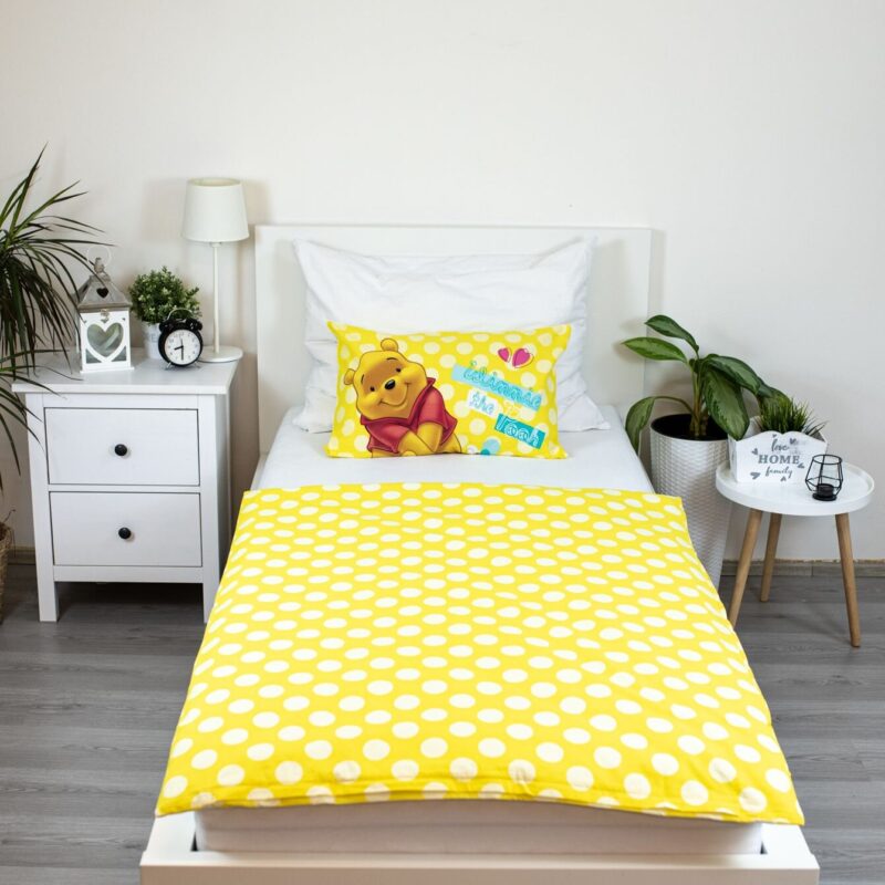 Katoen dekbedset 100 x135 cm van Disney Winnie The Pooh in 100 x 135 cm