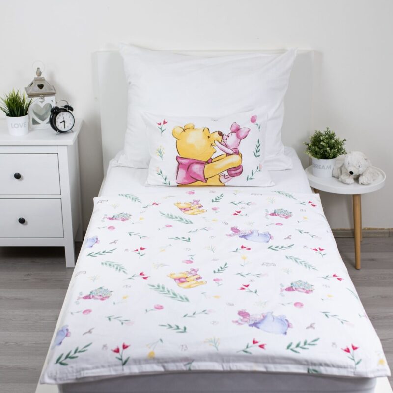 Katoen dekbedset 100 x135 cm van Disney Winnie The Pooh in 100 x 135 cm - kussensloop 40 x 60 cm
