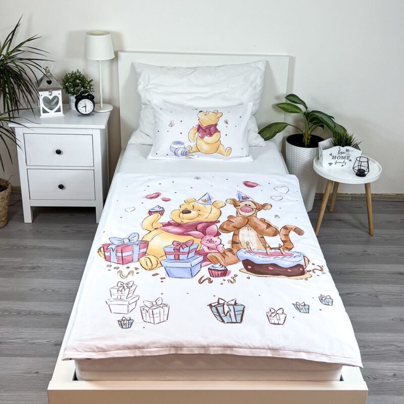 Katoen dekbedset 135 x 100 cm van Disney Winnie The Pooh in 135 x 100 cm