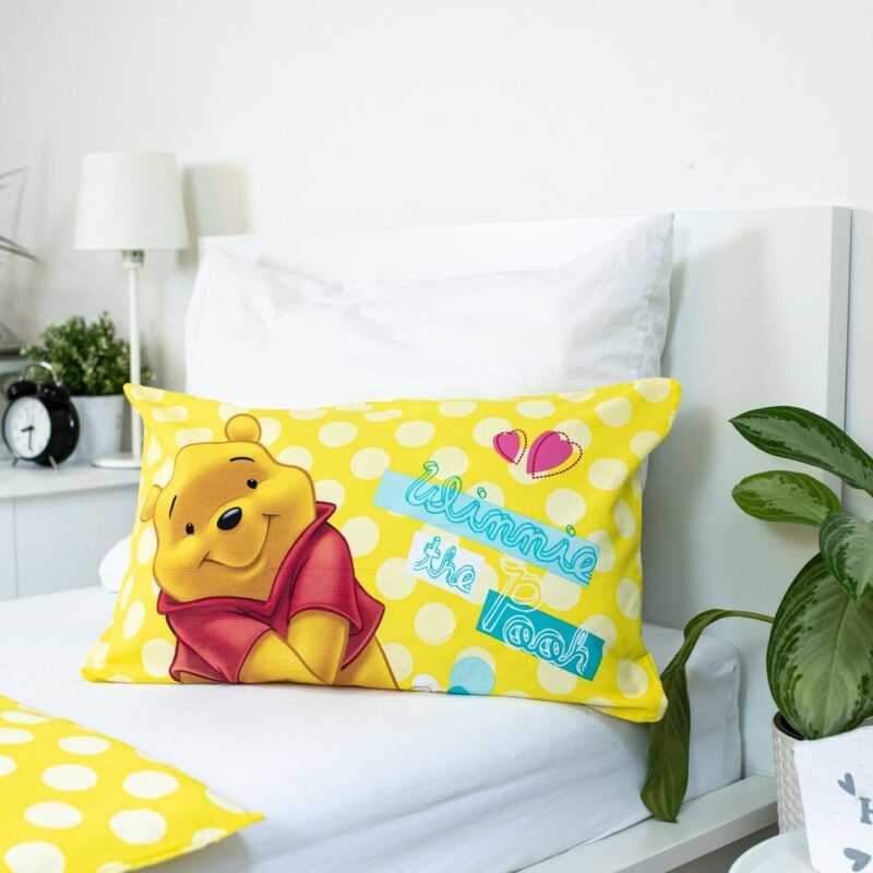 Disney Winnie The Pooh dekbedovertrek 100 x 135 cm van Katoen, 100 x135 cm