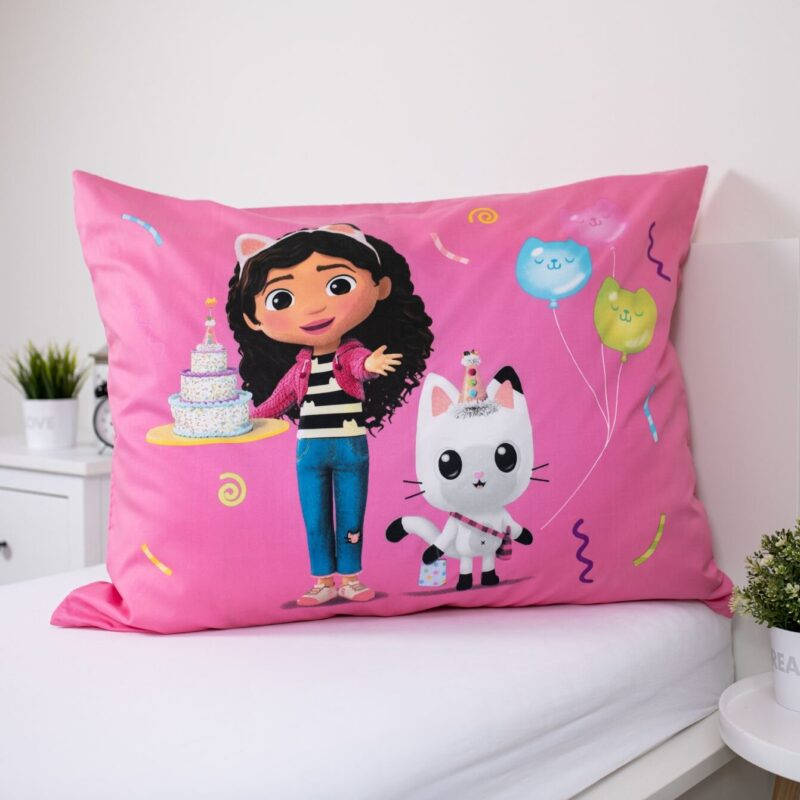 Gabby's Dollhouse dekbedovertrek 140 x 200 cm van Polyester, Rainbow