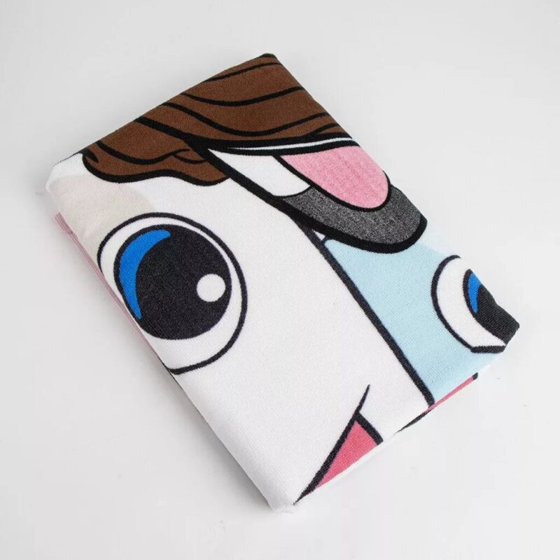 100% Polyester strandhanddoek 70 x 140 cm van Gabby's Dollhouse in 70 x 140 cm