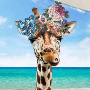 Giraffe slaapkamer