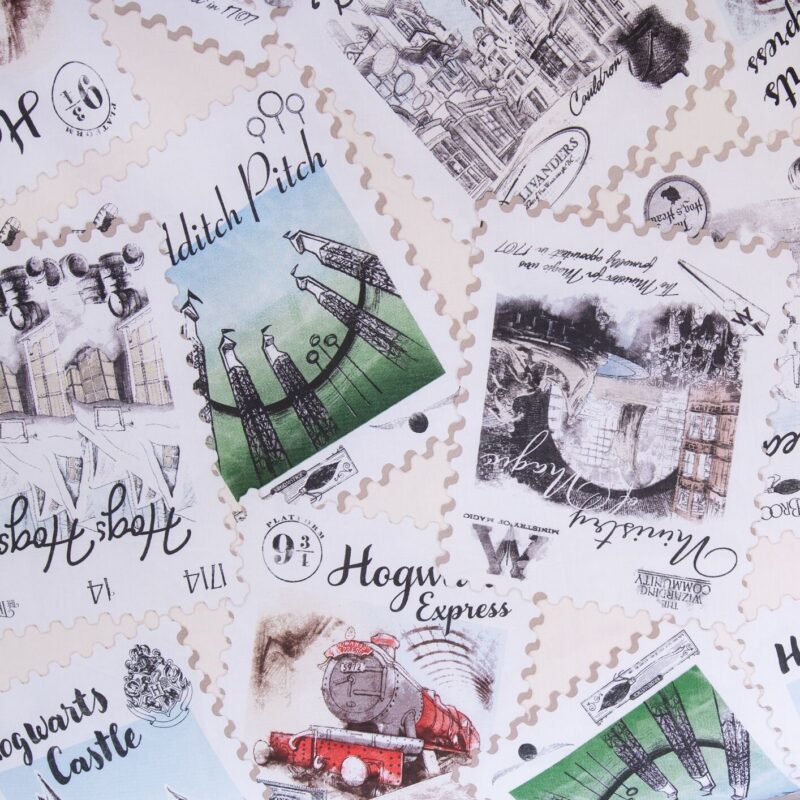 Harry Potter dekbedovertrek 140 x 200 cm van 100% katoen, Hedwig