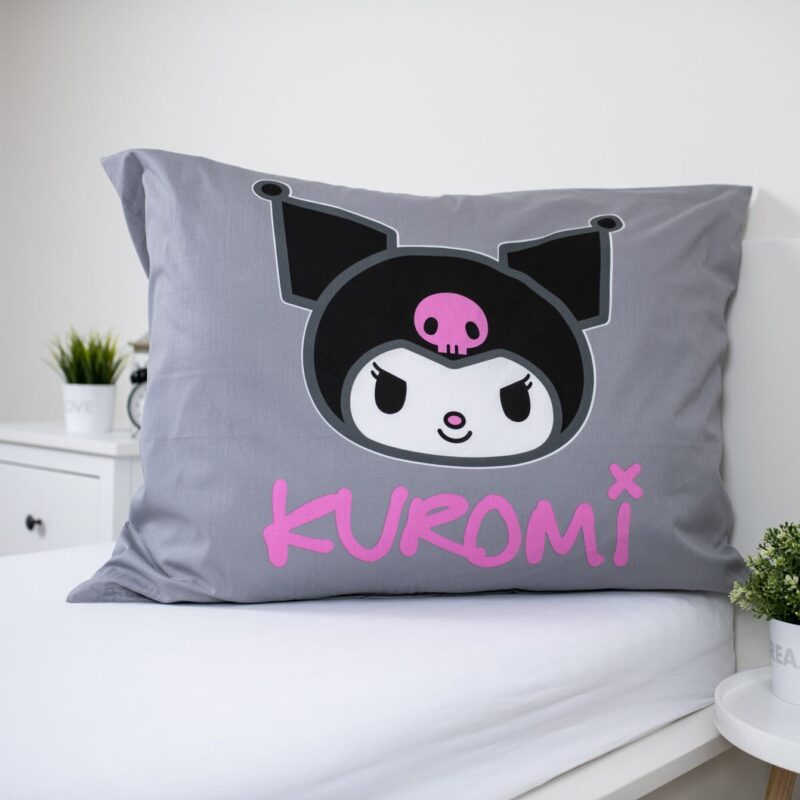 Hello Kitty dekbedovertrek 140 x 200 cm van 100% katoen, Kuromi 140 X 200 cm