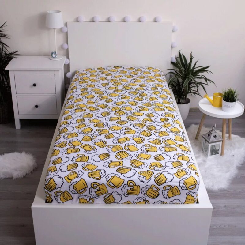 Eenpersoons 90 x 200 cm laken van Sweet Home, 90 x 200 cm - Wit