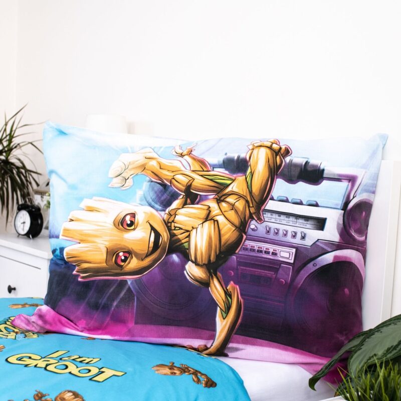 I am Groot dekbedovertrek 140 x 200 cm van 100% katoen, 140 x 200 cm