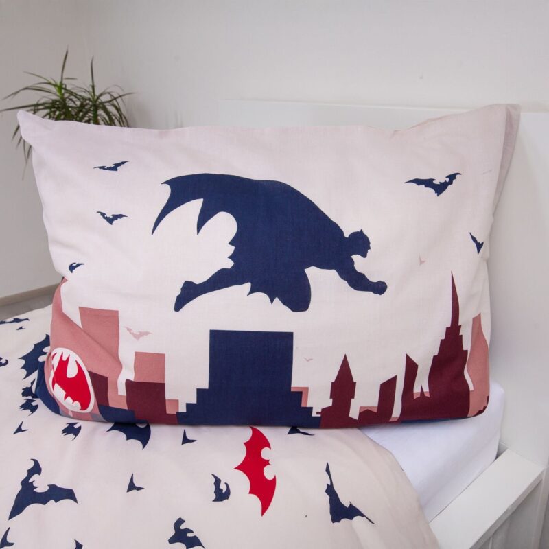 Beddengoed Gotham 140 x 200 cm 140 x 200 cm van Batman, Zwart