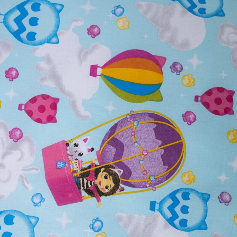 Beddengoed luchtballon 140 x 200 cm van Gabby's Dollhouse, Multicolor