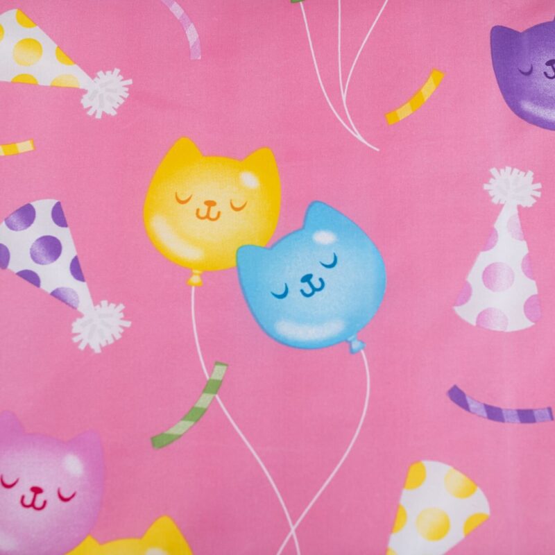Beddengoed Rainbow 140 x 200 cm van Gabby's Dollhouse, Multicolor - kussensloop 70 x 90 cm