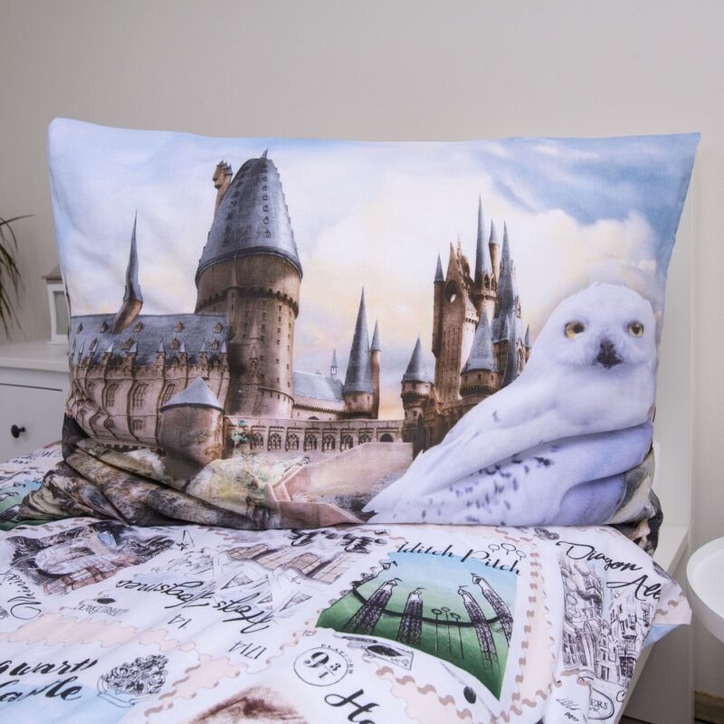 Beddengoed Hedwig 140 x 200 cm van Harry Potter, Multicolor