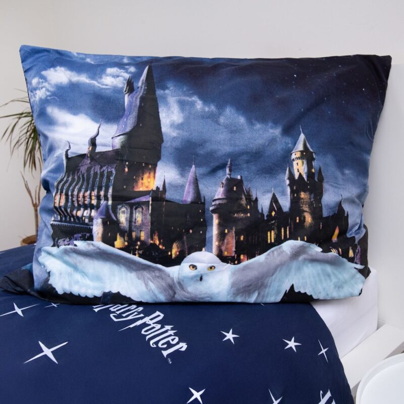Beddengoed Zweinstein 140 x 200 cm van Harry Potter, Multicolor