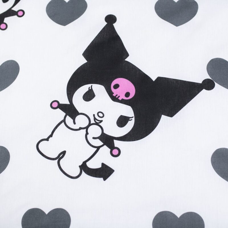Beddengoed Kuromi 140 X 200 cm 140 x 200 cm van Hello Kitty, Wit