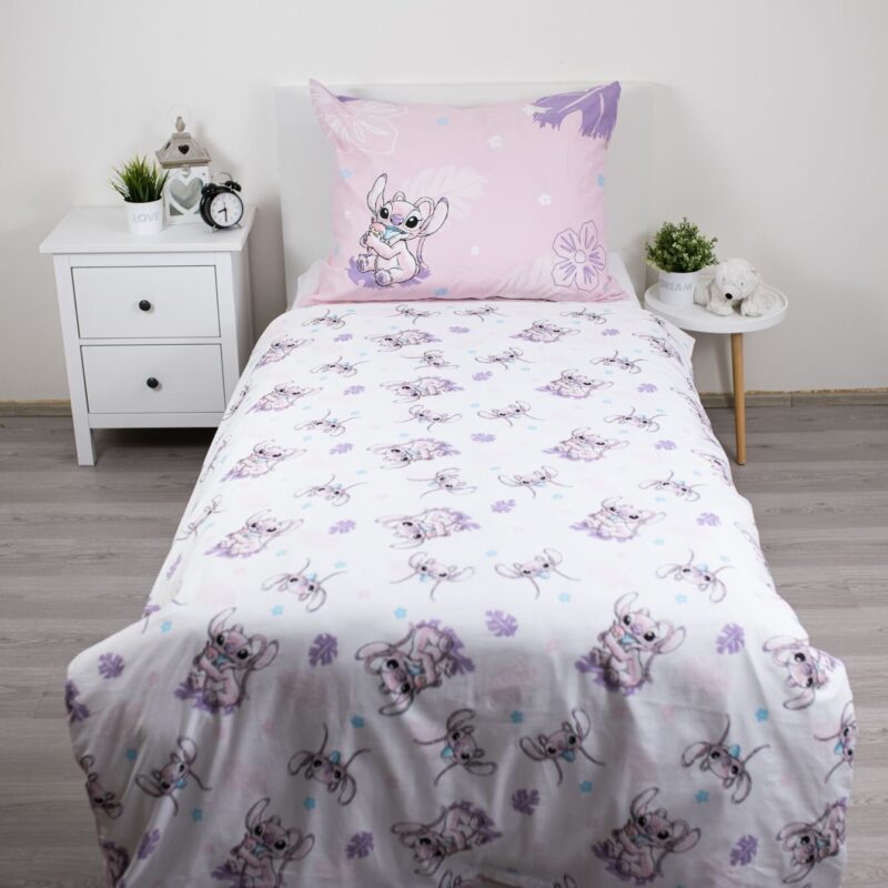 Beddengoed ice cream 140 x 200 cm 140 x 200 cm van Lilo en Stitch, Roze