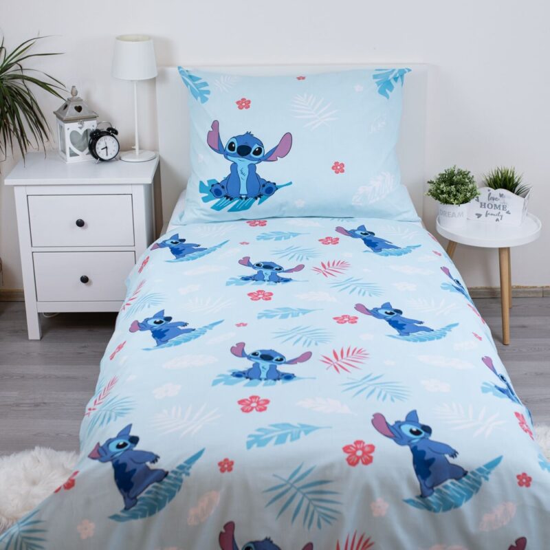 Beddengoed Blauw 140 x 200 cm 140 x 200 cm van Lilo en Stitch, Blauw