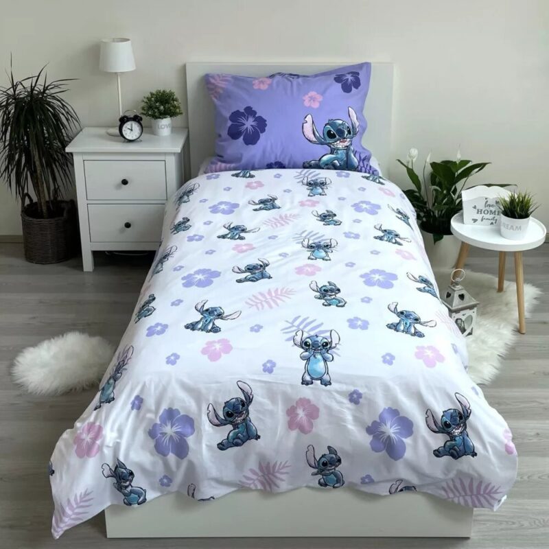 Beddengoed sweet 140 x 200 cm 140 x 200 cm van Lilo en Stitch, Paars