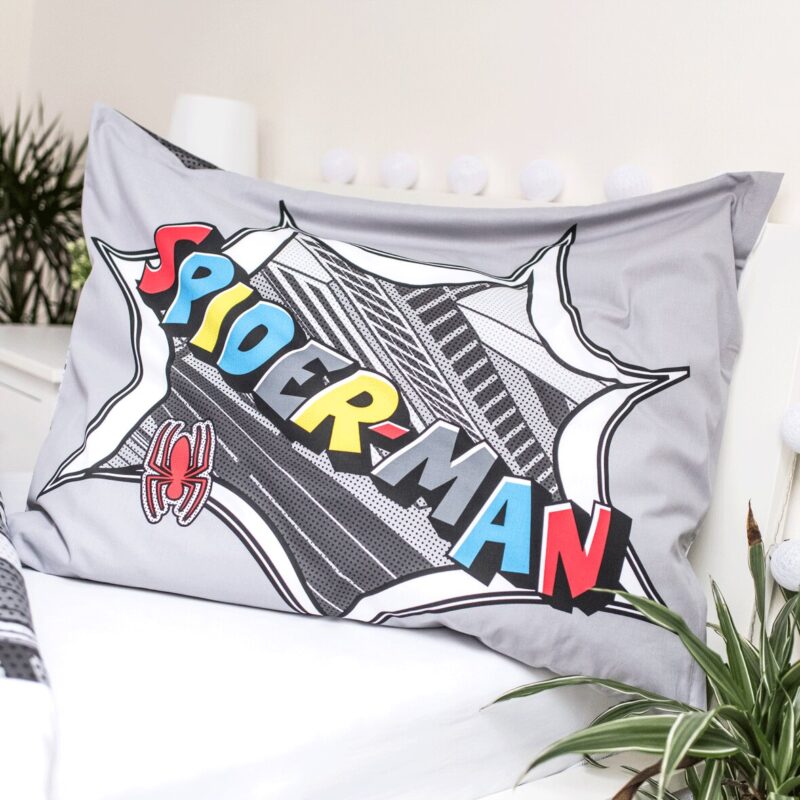 Beddengoed Pop 140 x 200 cm van Spiderman, Multicolor