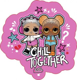 L.O.L Surprise sierkussen Chill Together - Roze - 35 x 35 cm - 100% Polyester