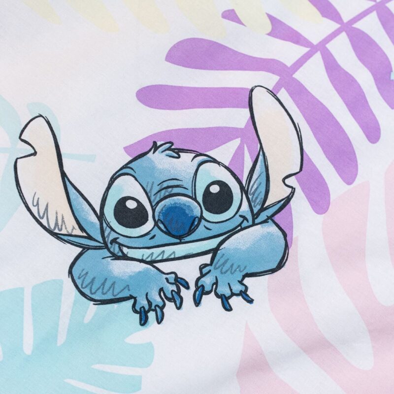 Knuffel 140 x 200 cm overtrek van Lilo en Stitch, 140 x 200 cm, kussensloop 70 x 90 cm - kussensloop 70 x 90 cm