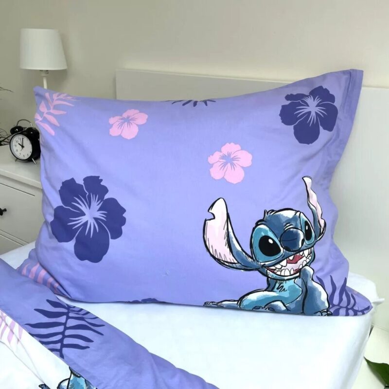 Lilo en Stitch dekbedovertrek 140 x 200 cm van 100% katoen, sweet 140 x 200 cm