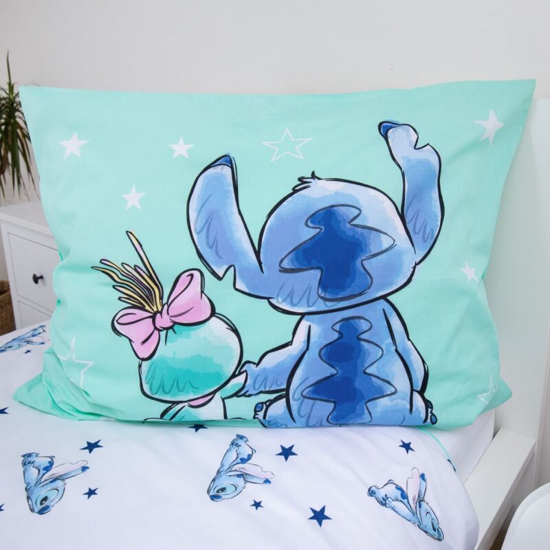 Lilo en Stitch dekbedovertrek 140 x 200 cm van 100% katoen, Buddies 140 x 200 cm