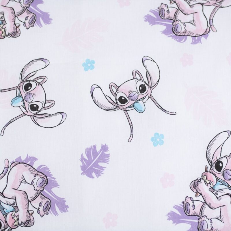 Lilo en Stitch dekbedovertrek 140 x 200 cm van 100% katoen, ice cream 140 x 200 cm
