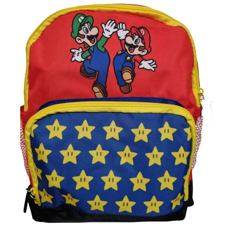 100% Polyester tas 28x23x10cm van Mario in 28 x 23 cm