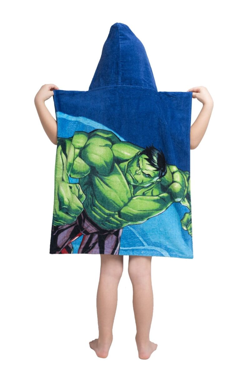 Poncho 50 x 115 cm 50 x 115 cm van Marvel Avengers, Blauw