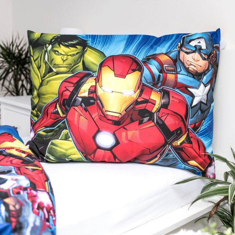 Marvel Avengers dekbedovertrek 140 x 200 cm van 100% katoen, Victory