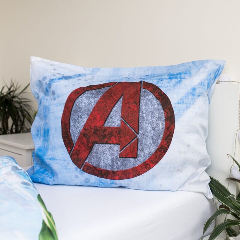 Marvel Avengers dekbedovertrek 140 x 200 cm van 100% katoen, Heroes