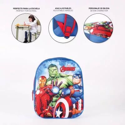 Tas 31x25x10 cm 31 x 25 cm van Marvel Avengers