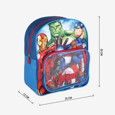 Tas 30x25x12 cm 30 x 25 cm van Marvel Avengers