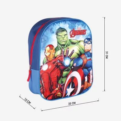 Marvel Avengers schoudertas 31 x 25 cm van 100% Polyester, 31x25x10 cm