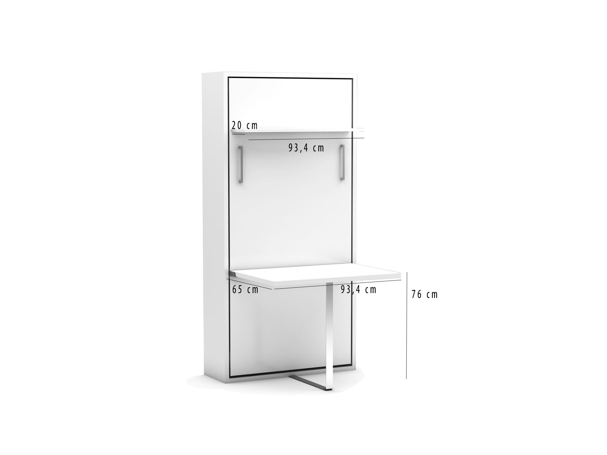 Met bureau opklapbed van Multimo