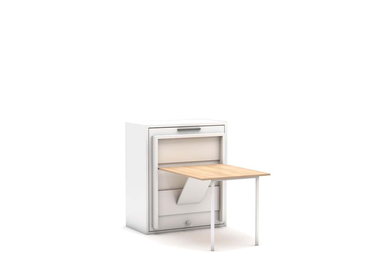 Bedkast Capsule bed en bureau van Multimo