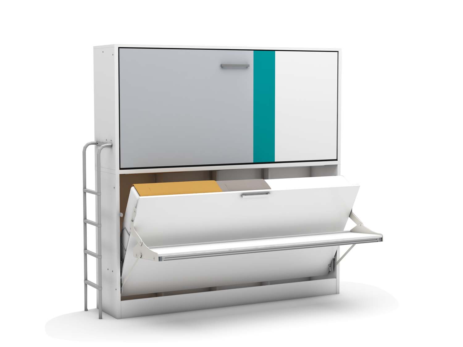 Bed Smart Bunk met bureau van Multimo