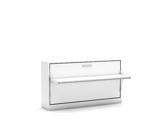 Met bureau opklapbed van Multimo - Wit