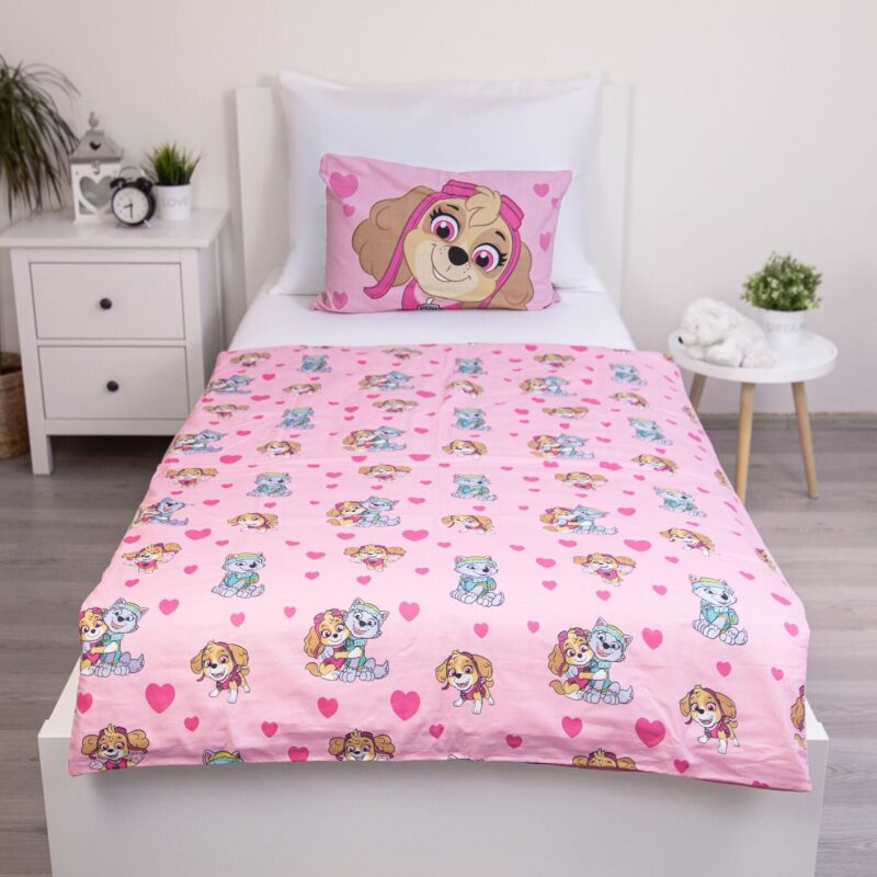 Dekbedset Skye & Everest van Paw Patrol in 100 x 135 cm