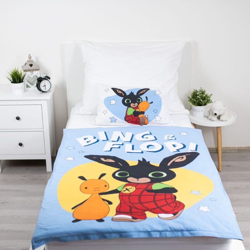 Overtrek van Bing, 100 x 135 cm, kussensloop 40 x 60 cm - kussensloop 40 x 60 cm