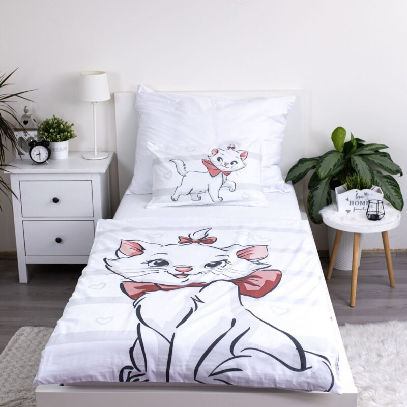 Hearts overtrek van Disney AristoCats, 100 x 135 cm, kussensloop 40 x 60 cm