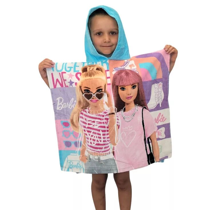Shine 60 x 120 cm badponcho van Barbie, 60 x 120 cm