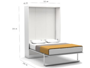 Multimo opklapbed Royal Genis 150 x 200 cm - Wit