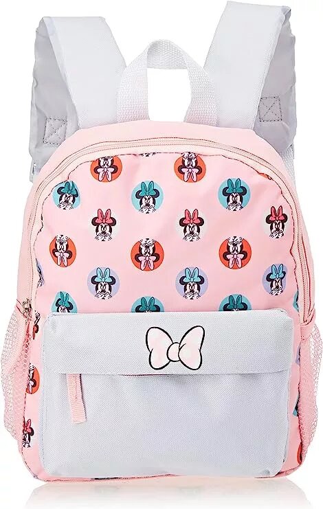 28x23x10 cm roze/paars schoudertas van Disney Minnie Mouse, 28 x 23 cm