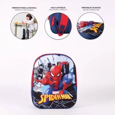 Tas 31x25x10 cm 31 x 25 cm van Spiderman - 100% Polyester