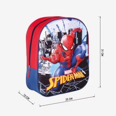 Spiderman schoudertas 31 x 25 cm van 100% Polyester, 31x25x10 cm - foto 5