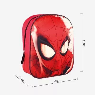 Spiderman schoudertas 31 x 25 cm van 100% Polyester, 31x25x10 cm