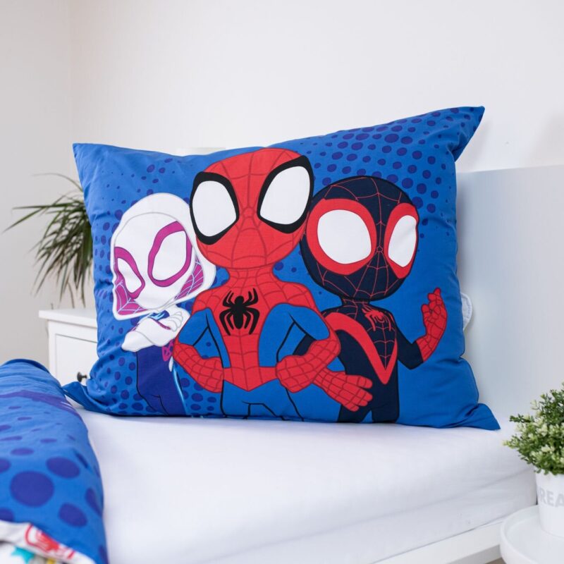 Spiderman dekbedovertrek 140 x 200 cm van 100% katoen, Spidey 140 x 200 cm