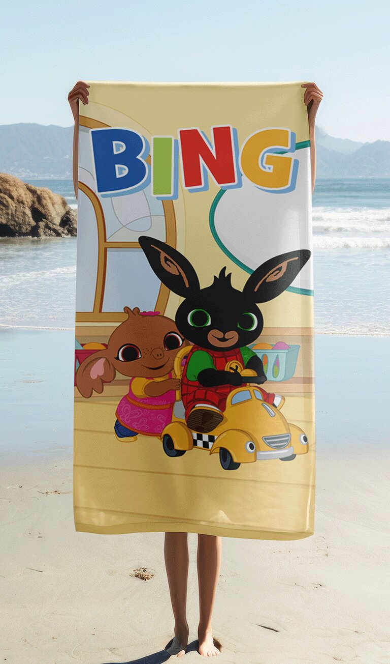 70 x 140 cm badlaken van Bing, 70 x 140 cm