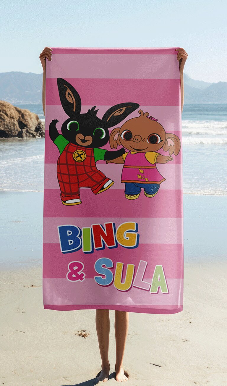 70 x 140 cm badlaken van Bing, 70 x 140 cm - Multicolor