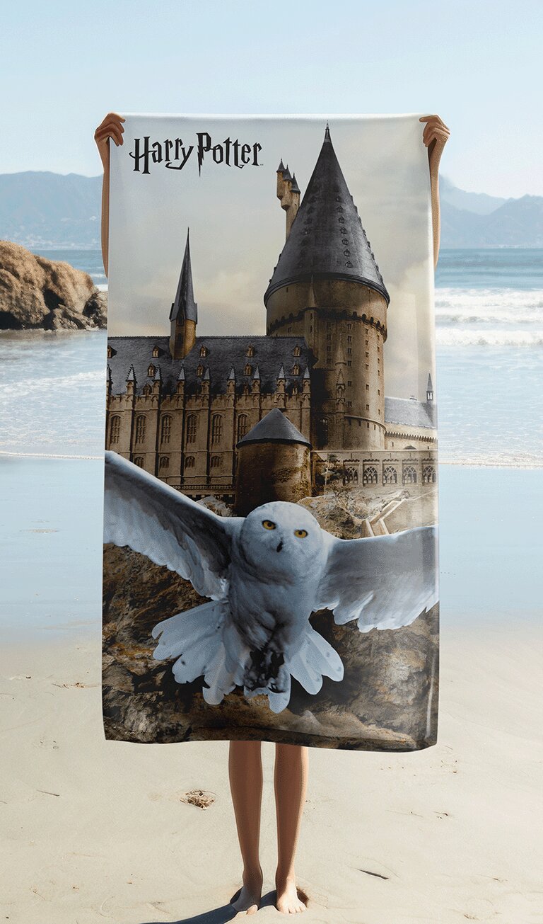 Badlaken van Harry Potter, 70 x 140 cm